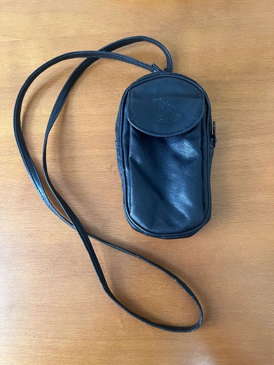Porta celular bolsa de couro - Foto 3