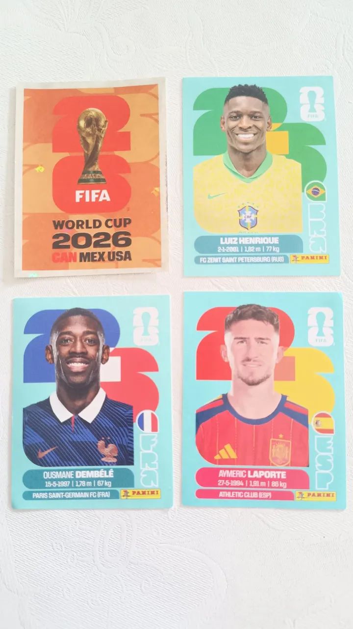 Figurinhas da Copa 2026 - Foto 3