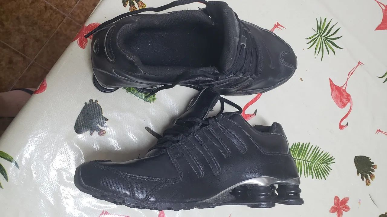 Tenis Nike Shox de Couro - Foto 2