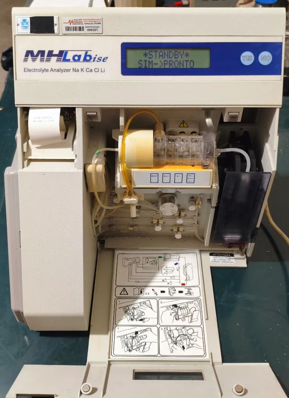 Analisador de eletrólitos  - Foto 2