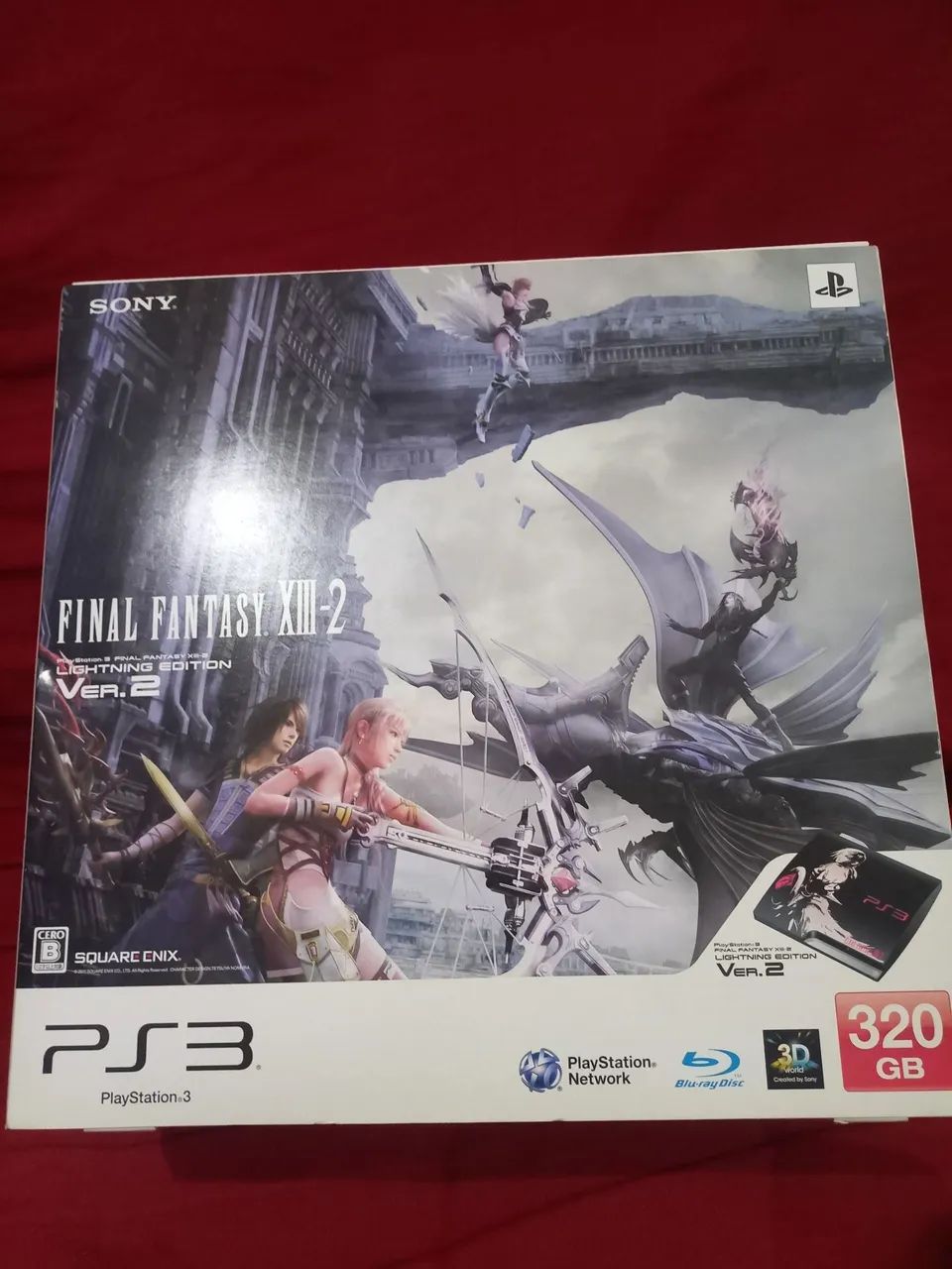 Console ps3 edição limitada final fantasy XIII 