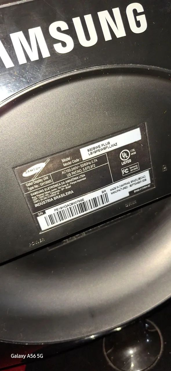 Monitor Samsung 18.5"  - Foto 3