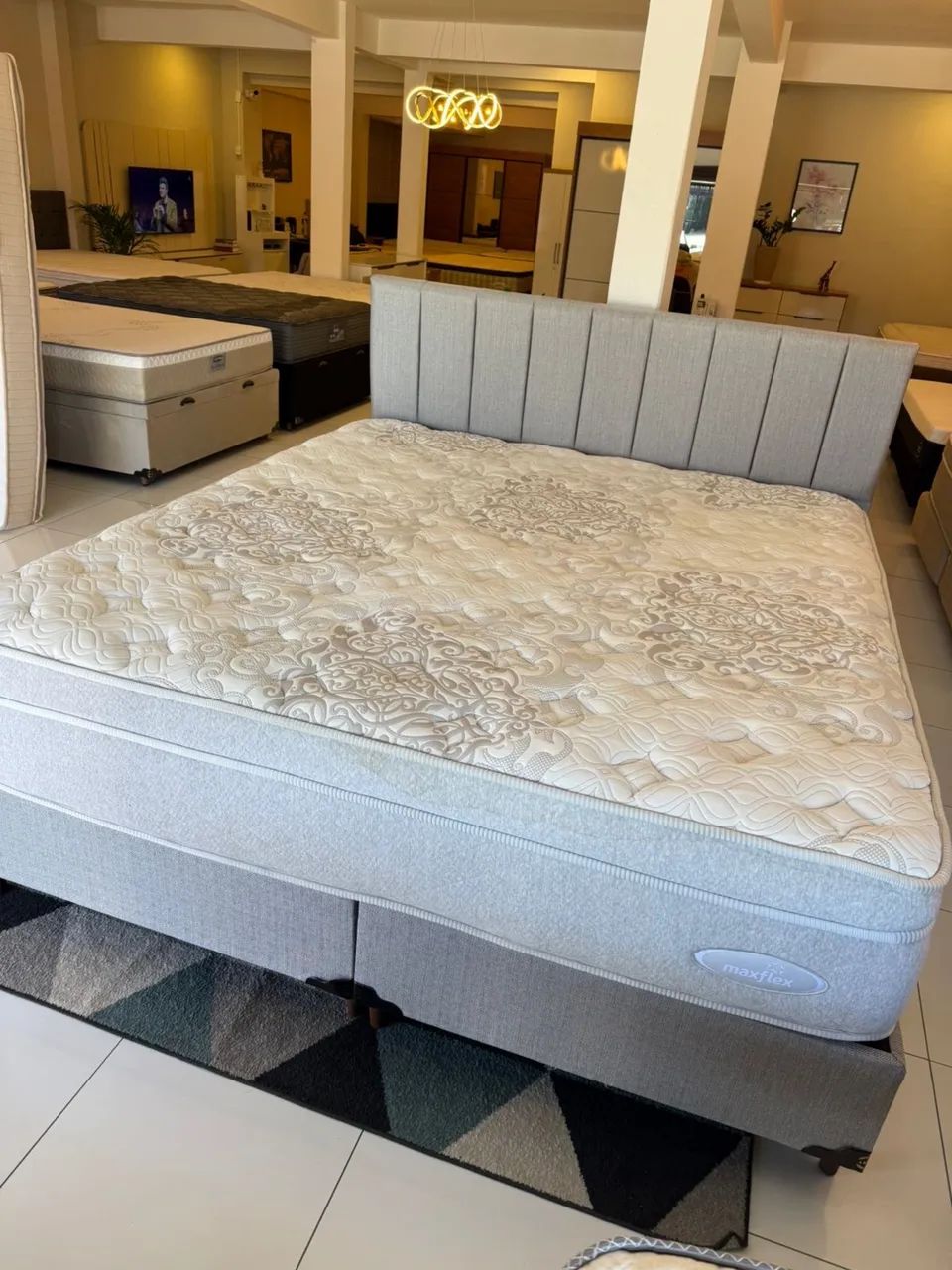 Cama  SUPER KING MAXFLEX SEMINOVA TOP - ENTREGAMOS 