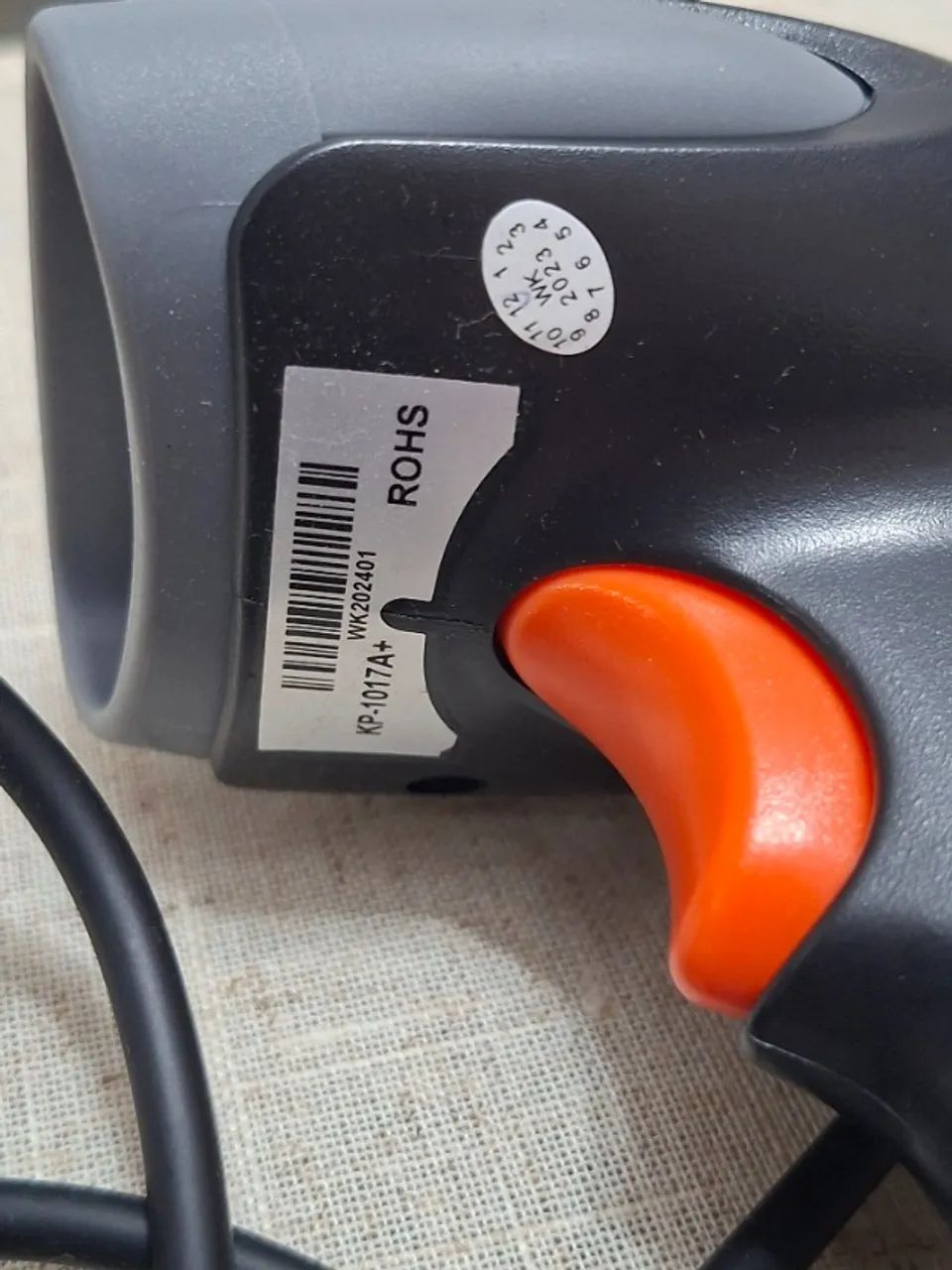 Leitor De Código De Barras Manual Knup Kp-1017 Com Fio Usb - Foto 5