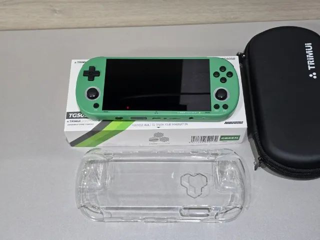 Console Trimui Smart Pro S Verde + case + grip - Foto 4