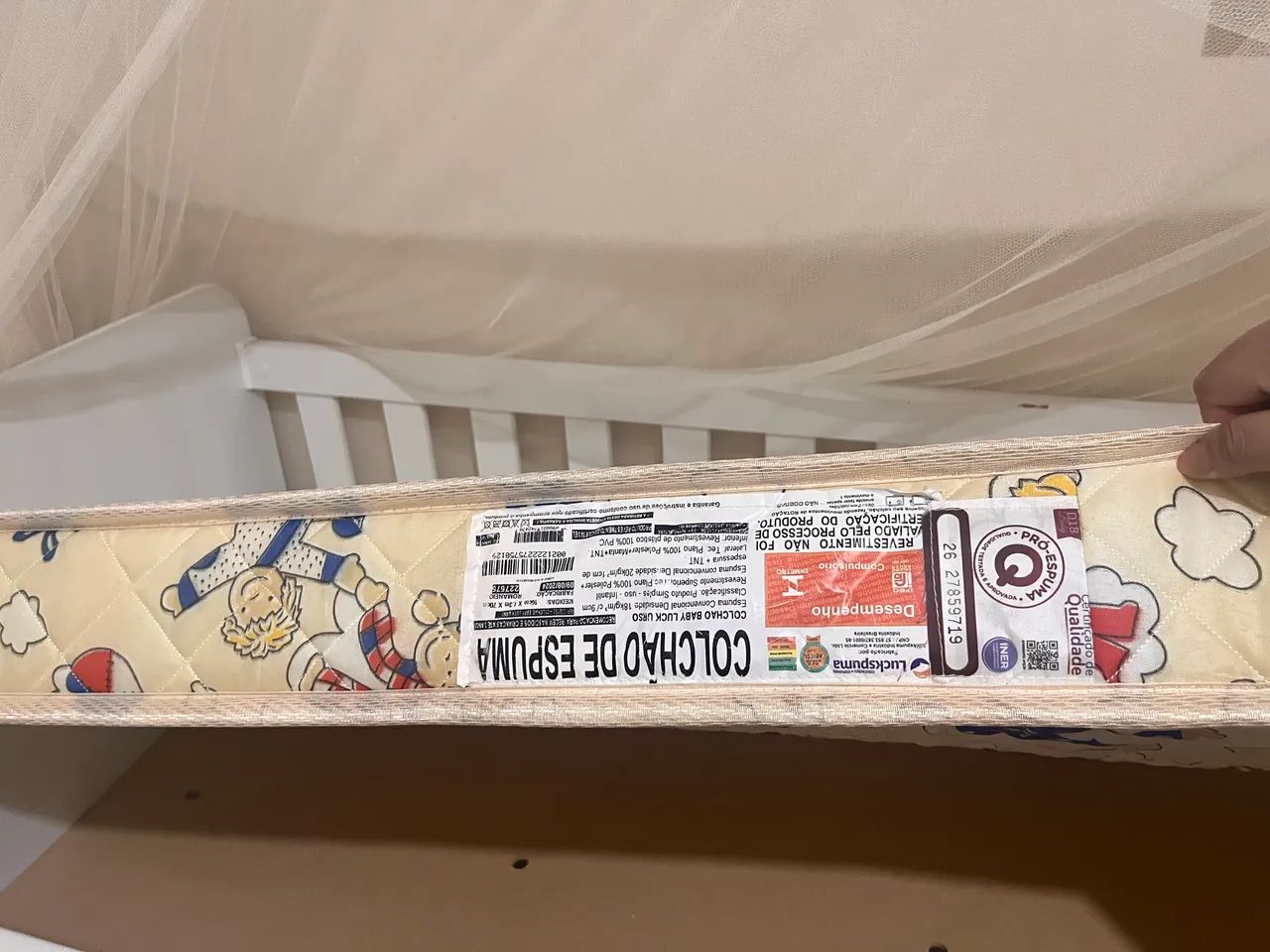 Berço americano com colchão  - Foto 2