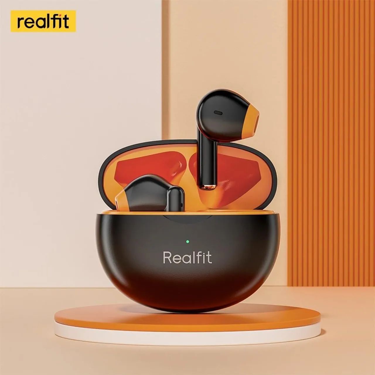 Fone sem fio Bluetooth Realfit F2  - Foto 2