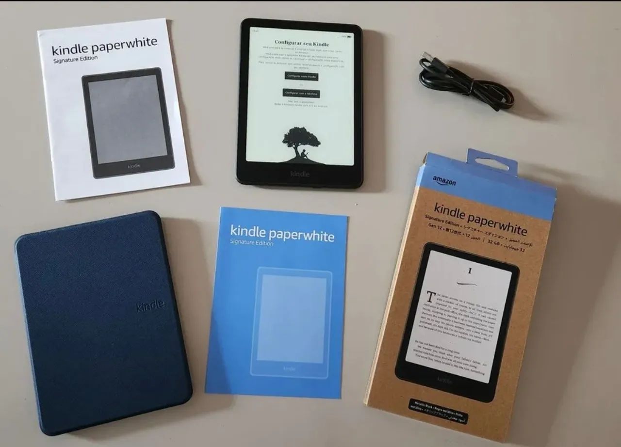 kindle paperwhite signature edition 32 gb - Tablets e E-Readers