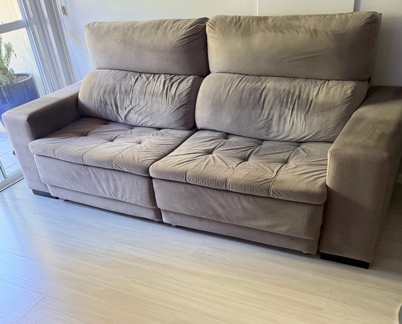 Sofá retrátil usado  - Foto 3