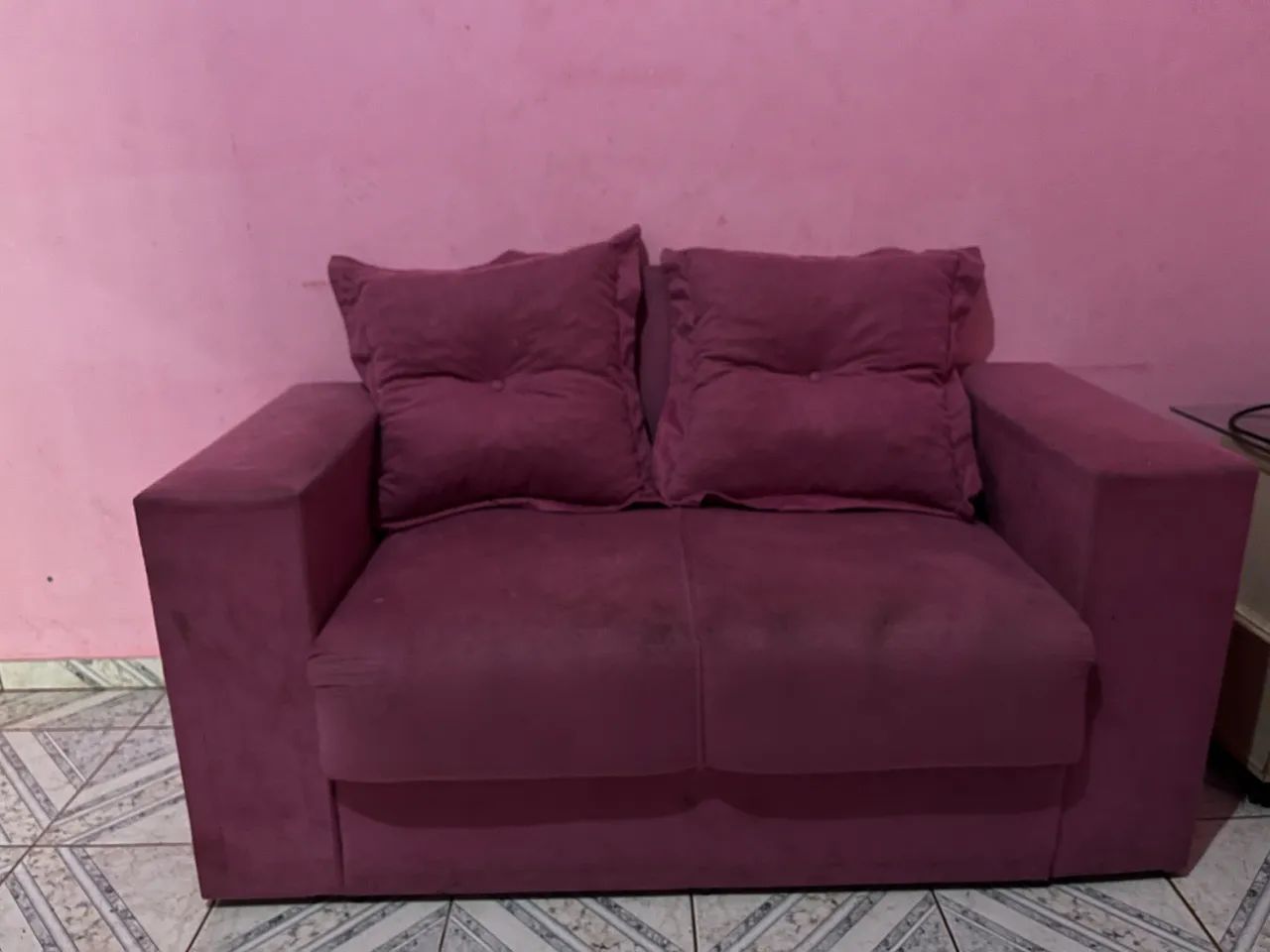Sofá rosa65048989829762122