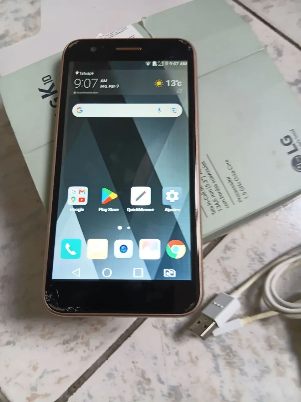 Celular smartphone LG K10. - Foto 4