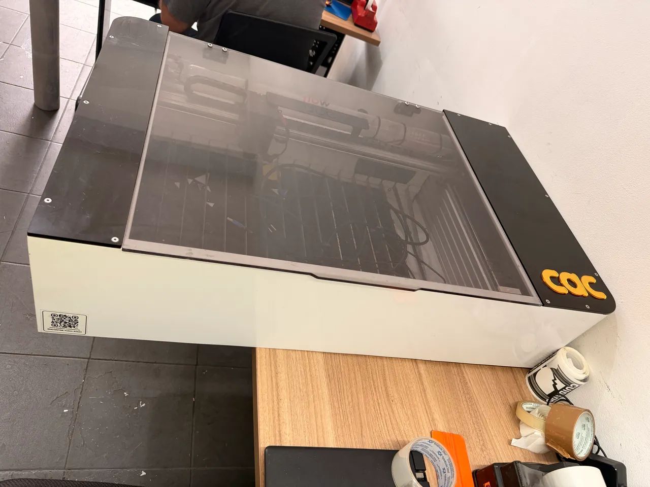 Maquina laser CO2  Due flow
