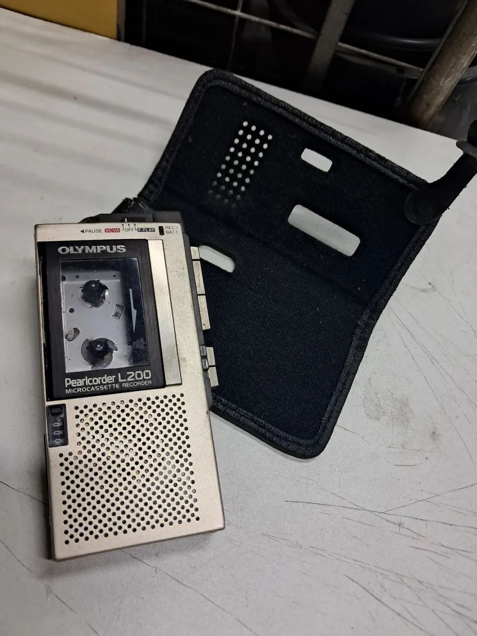 Gravador de voz analógico 