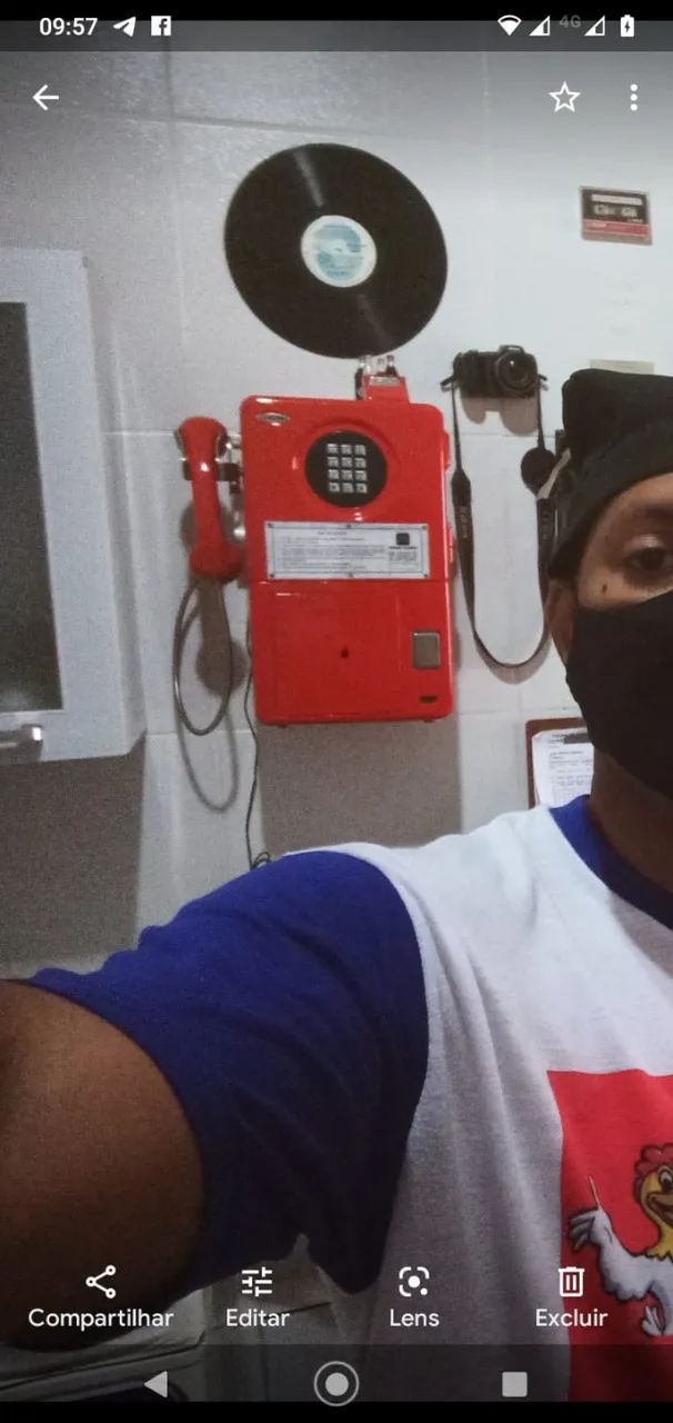  RELÍQUIA: ORELHÃO TELBRÁS 1989 (19/OUT) - FUNCIONA - PEÇA DE MUSEU - FIM DOS ORELHÕES - Foto 4