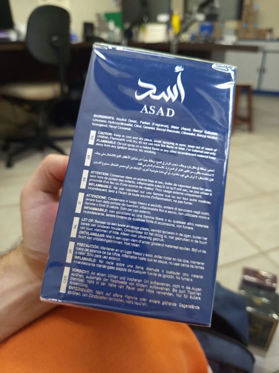 Assad Zanzibar masculino perfume lattafa  - Foto 3