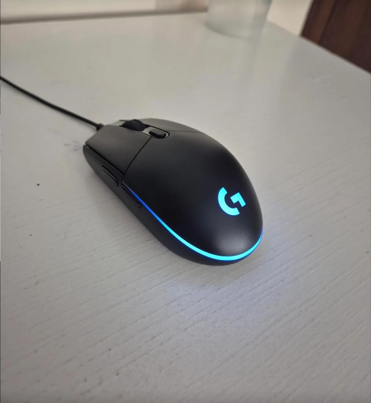 Mouse Gamer Logitech G203 LIGHTSYNC RGB, 6 Botões Programáveis e Até 8.000 DPI - Preto - Foto 2