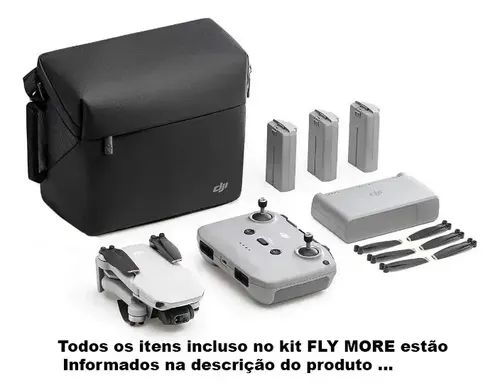 Drone DJI Mini 2 SE Combo FLY MORE (Leia a descrição)