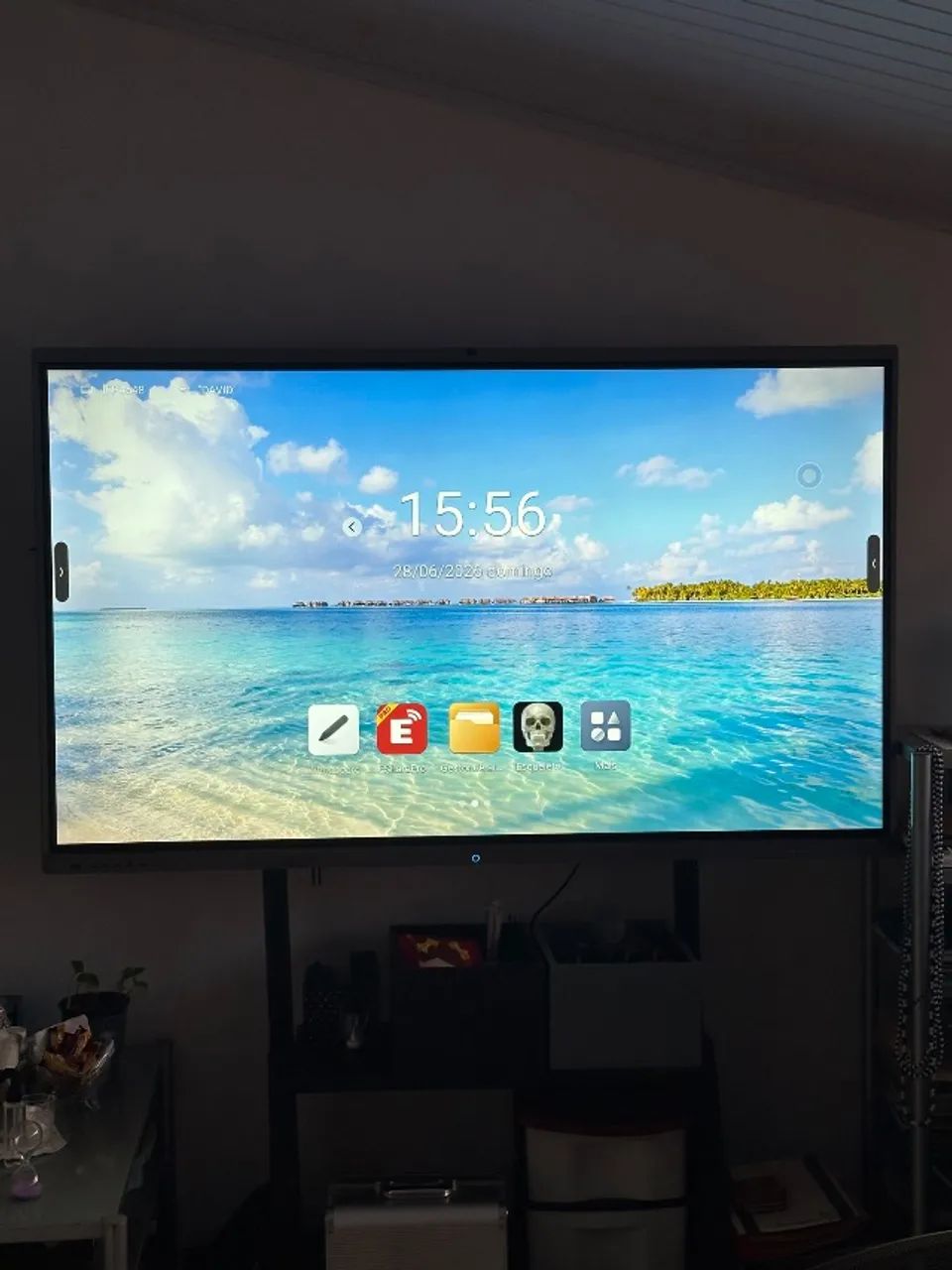 Tela Interativa SMART Board 75? 4K - Lousa Digital (Seminova) | Android + Windows (OPS)