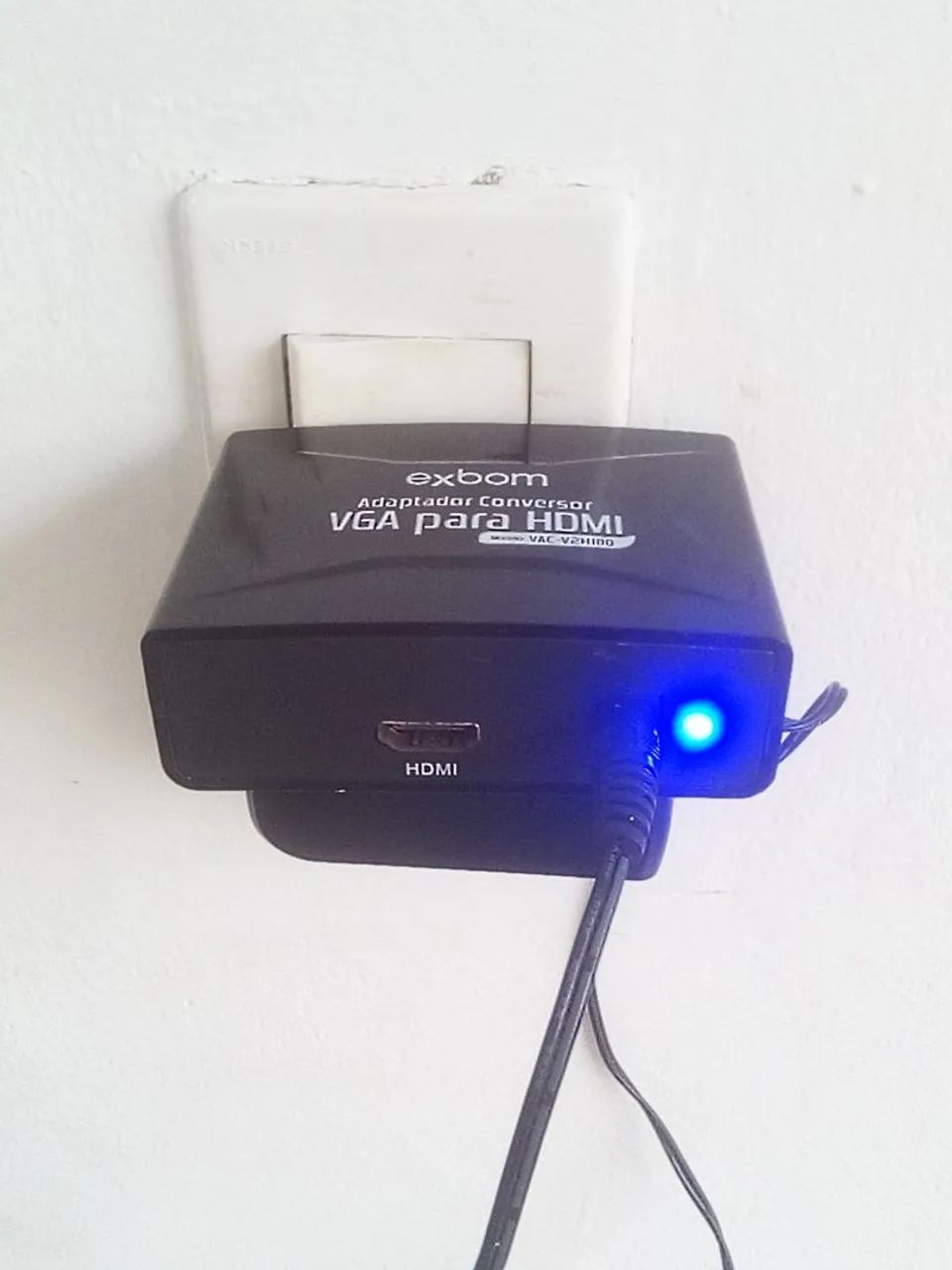 Adaptador conversor VGA x HDMI  - Foto 3