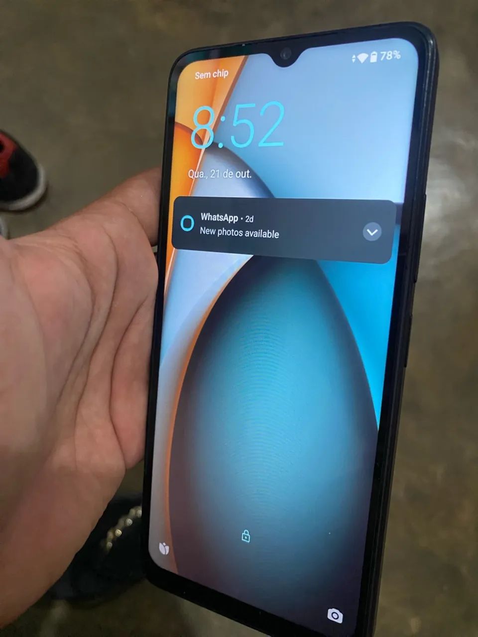 Celular Xiaomi Redmi A3 4gb/128gb Midnight Black - Foto 4