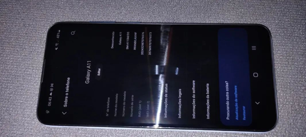 Celular Smartphone Samsung Galaxy A11 - Foto 3