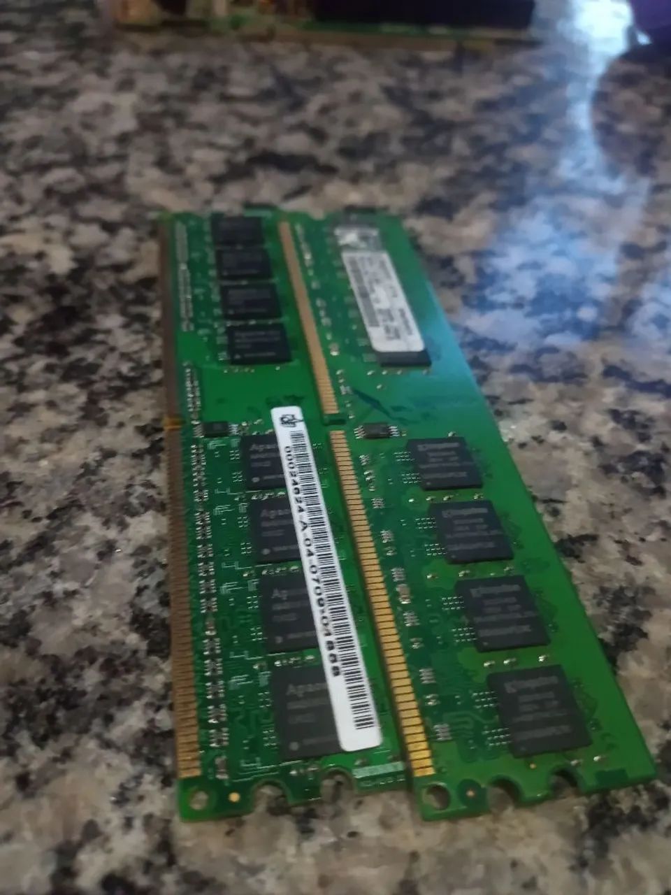 Memória ram 1g Kingston (tenho 2 unidades de 1g) - Foto 2