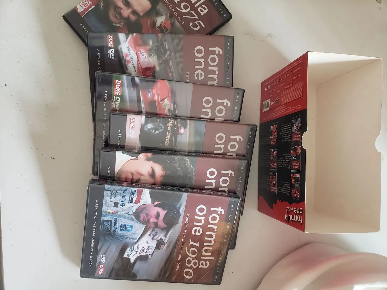DVD'S  lacrados (coleção fórmula 1) 