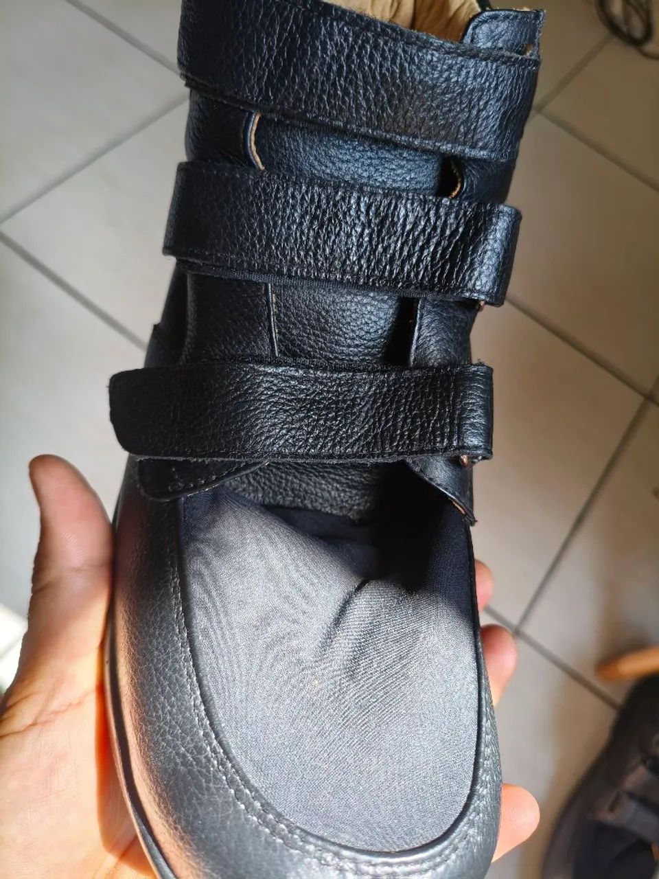 BOTA CONFORT DE COURO - SANATEK - CONFORT  - Foto 3