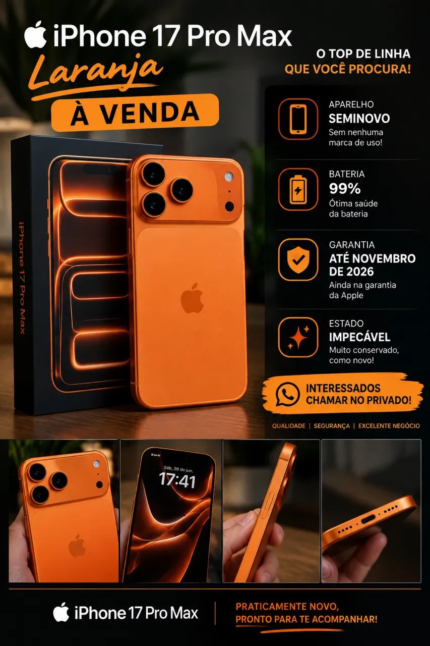 iPhone 17 pro max 
