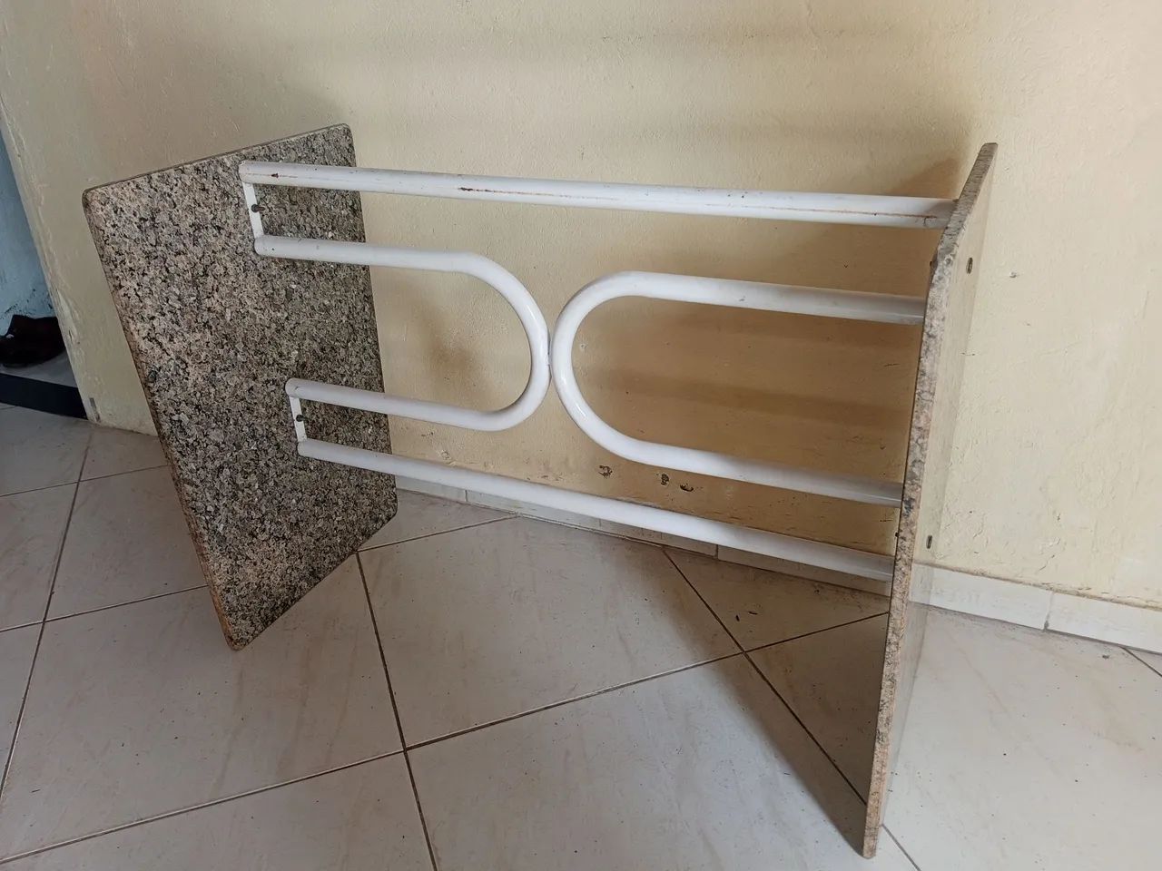 pé base de mármore faço entrega imediata e acerta cartão  - Foto 2