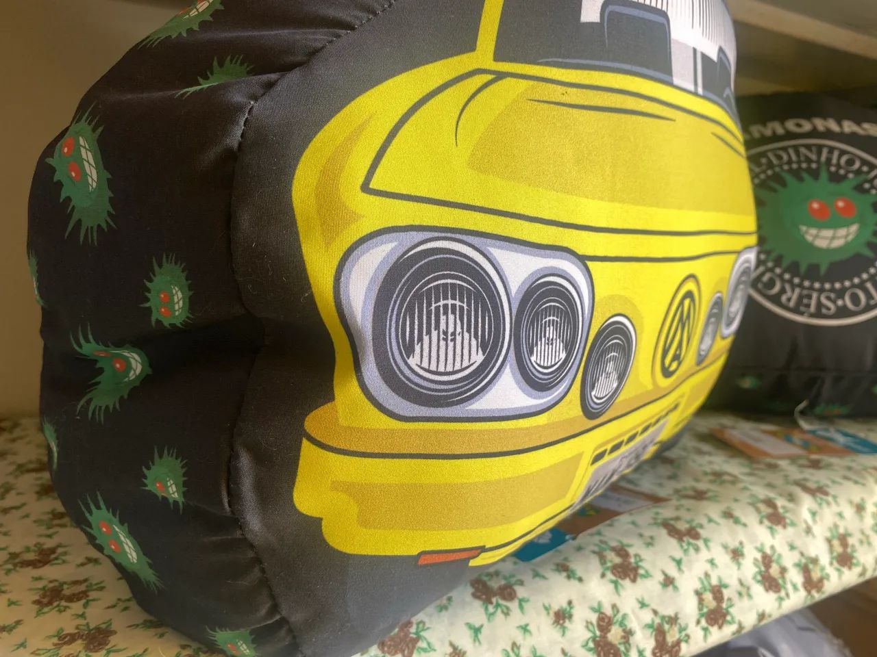 Almofadas Novas Brasília Amarela Mamonas - Foto 2