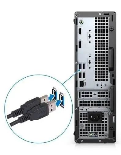 Cpu dell Optiplex 3080  core i3 10º geração, 8gb ram ddr4 - Foto 2