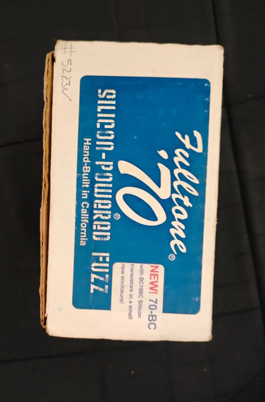 Fulltone 70 Fuzz 108BC - Instrumentos musicais - Neva, Cascavel