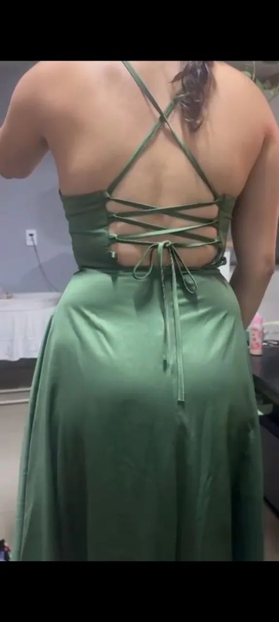 Vestido Verde Oliva  - Foto 2