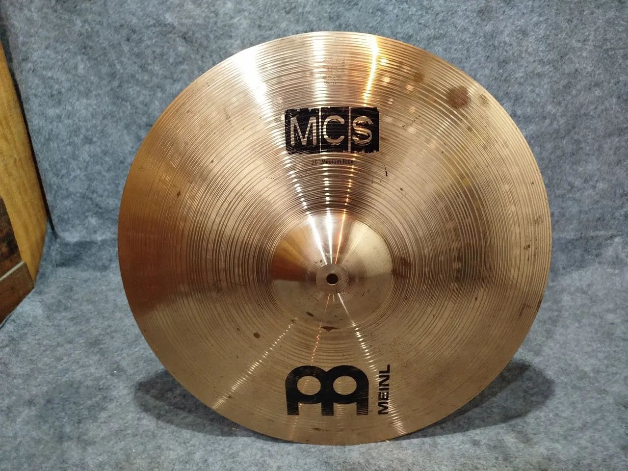 Ride 20 Meinl MCS Bronze B8 em Bom Estado. - Instrumentos musicais