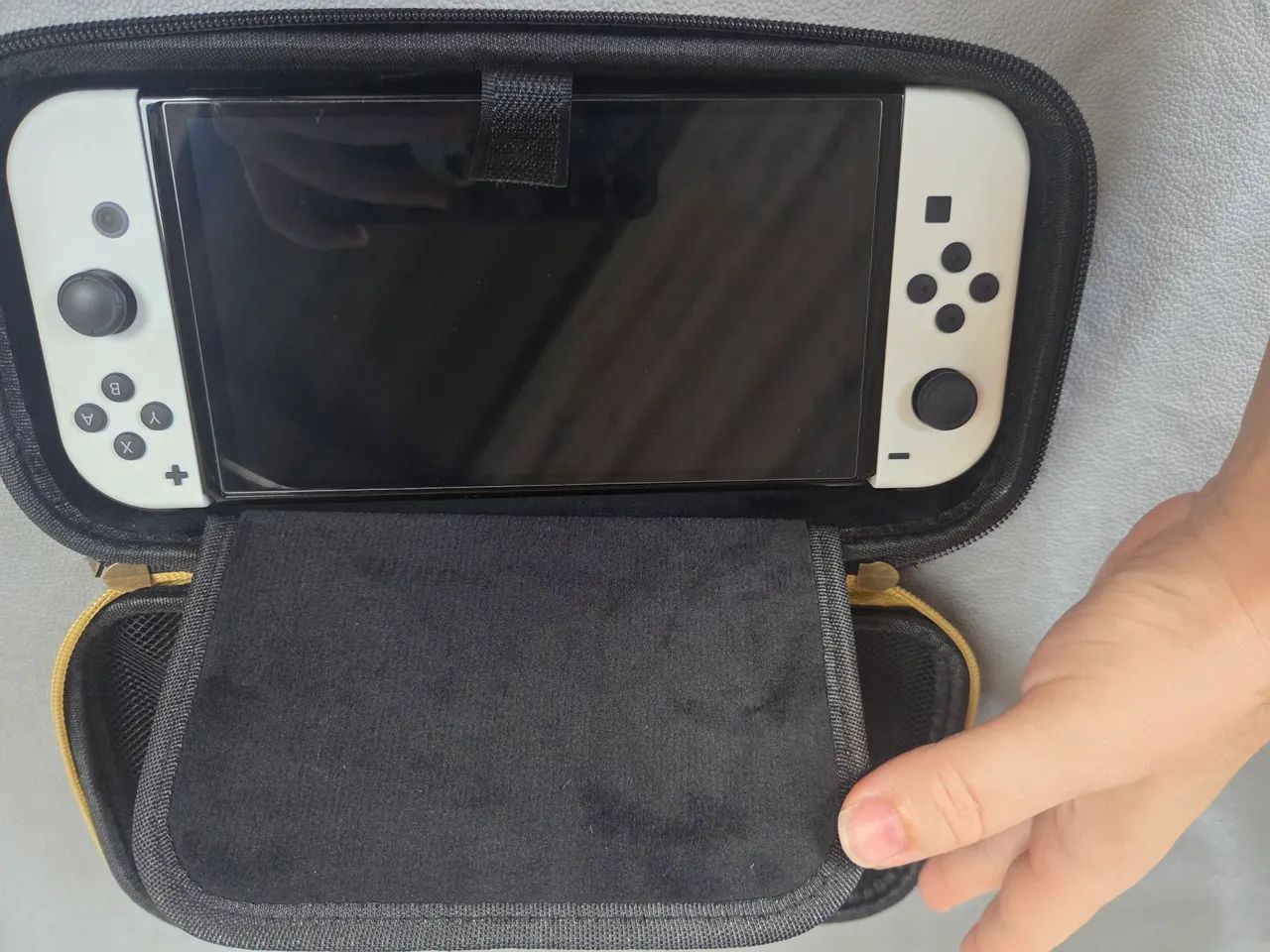 Case/ Capa Nitendo Switch Oled Zelda - Foto 5