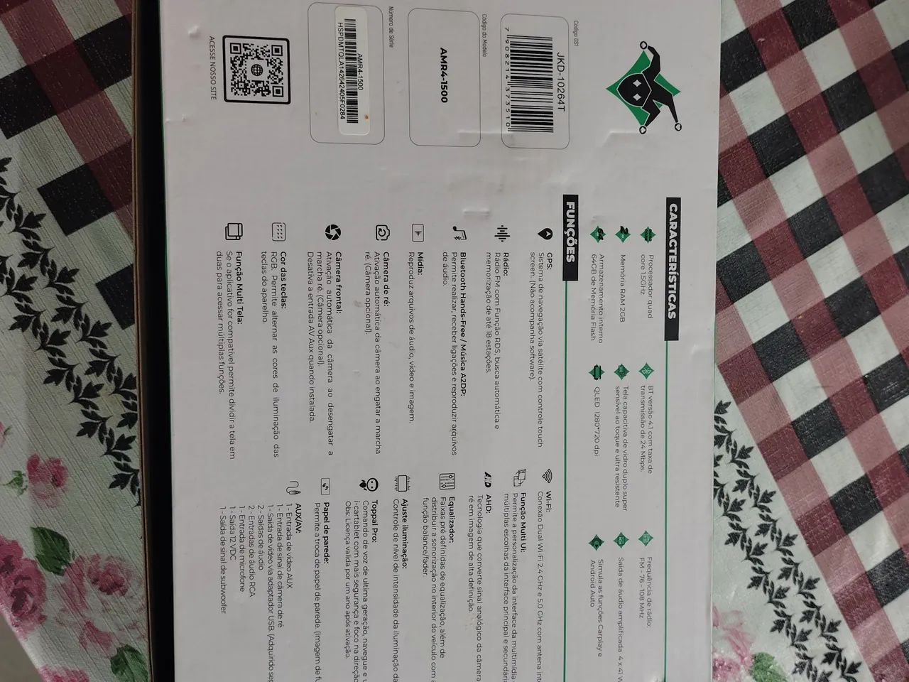 Vendo som de carro de 10 polegadas estado de novo . - Foto 2