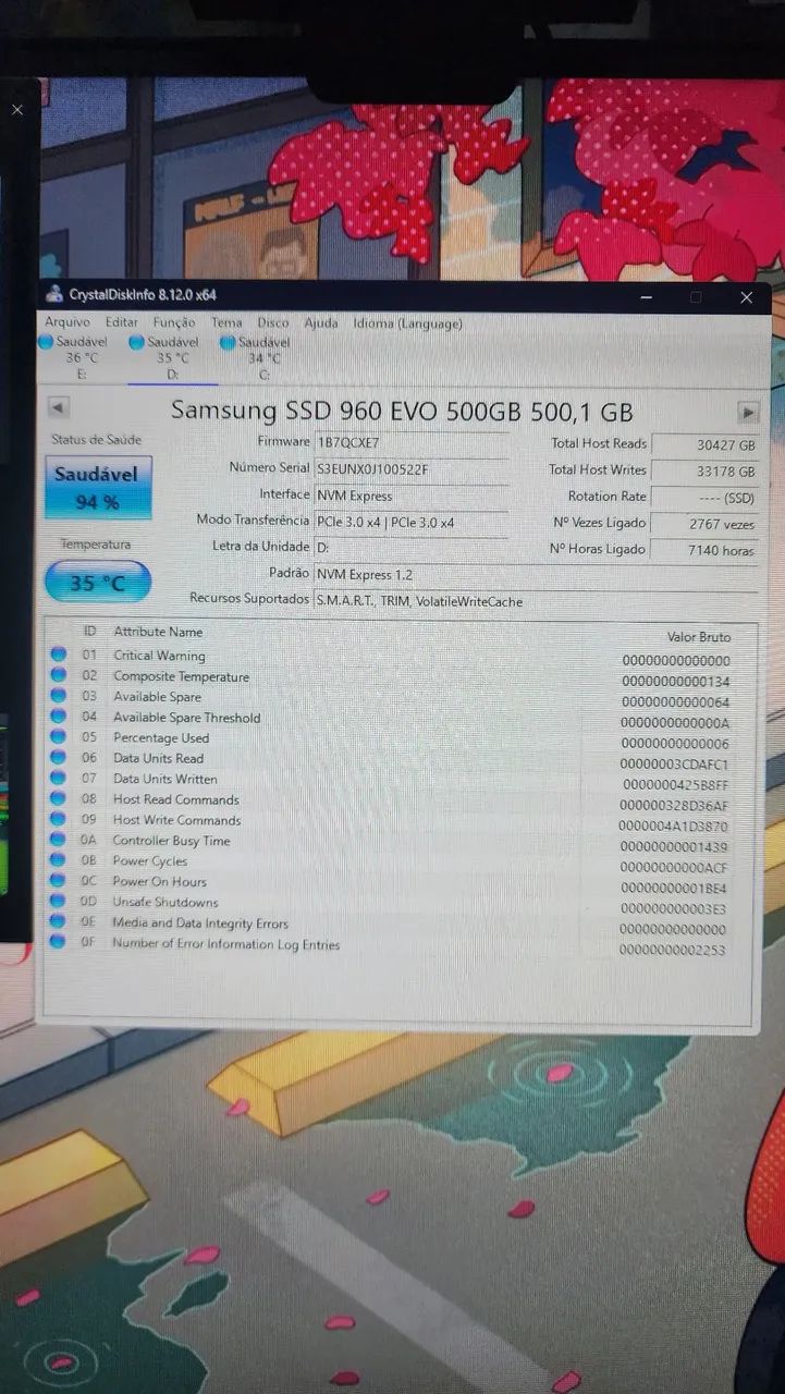 Nvme Samsung EVO  - Foto 2