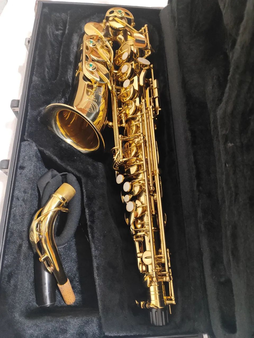 Sax Alto Eagle SA 501 Semi-novo (2 meses de uso) - Foto 4