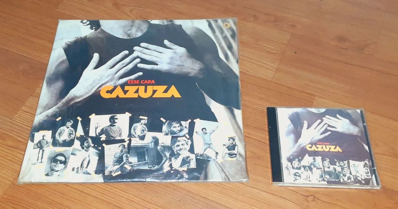 Cazuza as melhores conjunto com disco de vinil+CD original