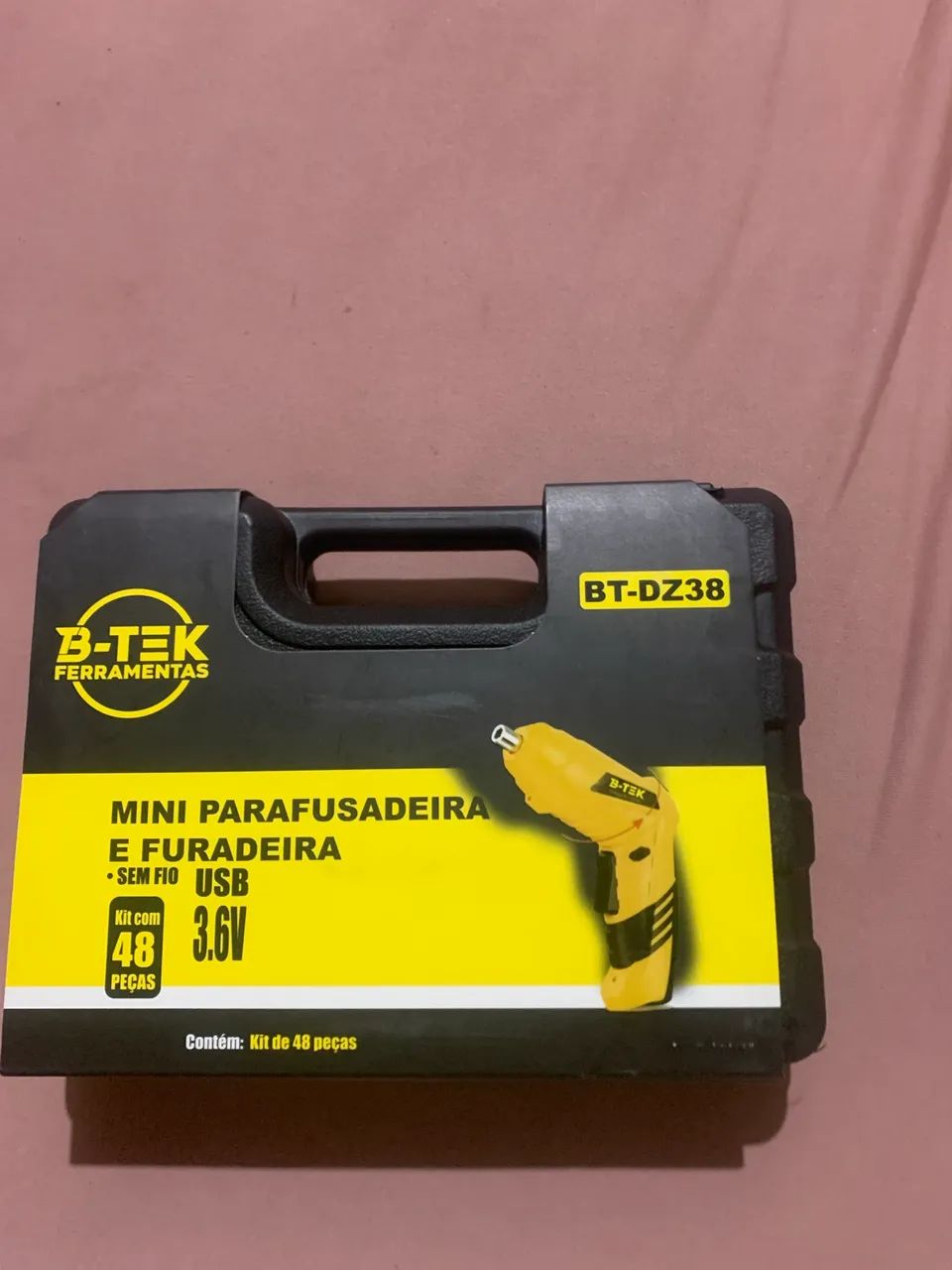 Mini furadeira e parafusadeira btek  - Foto 2