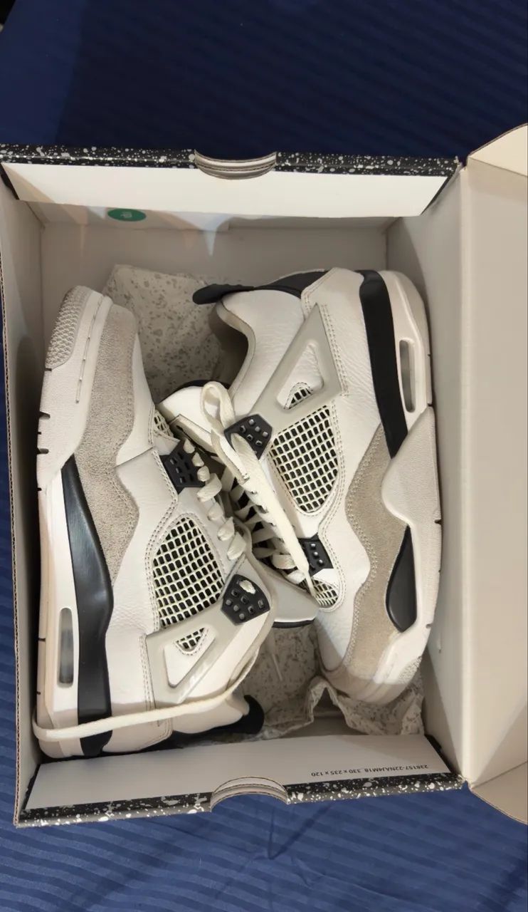 Nike Air Jordan 4 Retrô white/black