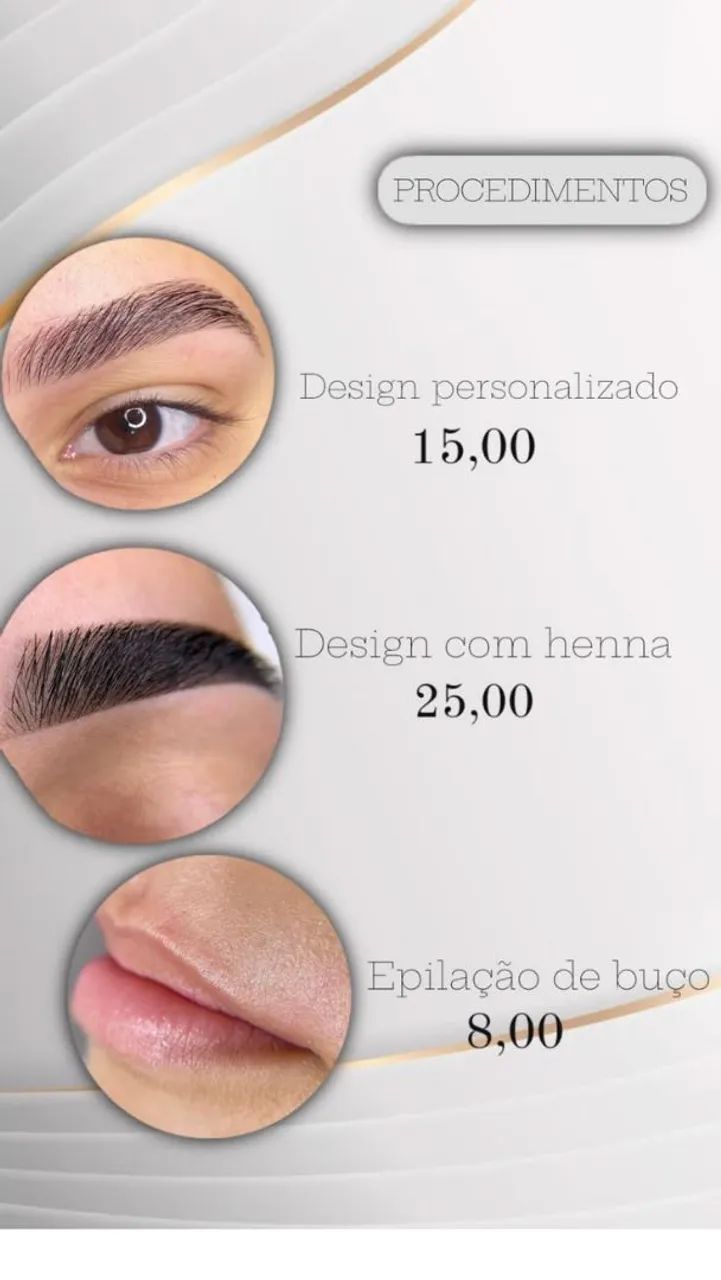 Cílios e sobrancelha 