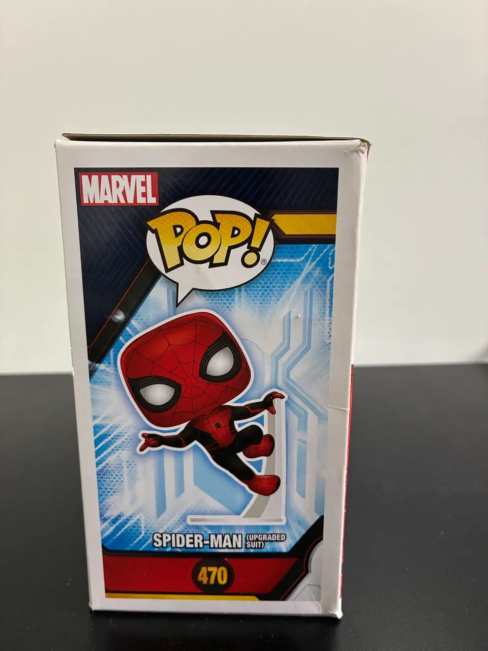 Pop Funko 470 Spider Man Upgrade Suit Far From Home original  - Foto 3