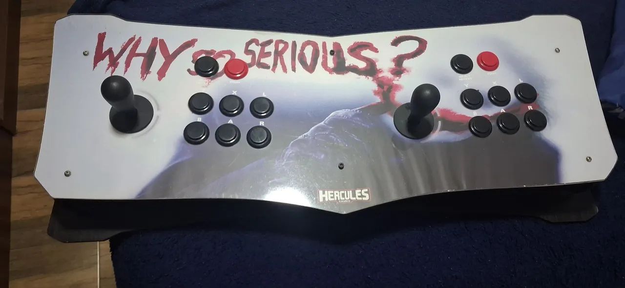 Controle Acarde Duplo/ Hércules Games/ Temática Coringa - Foto 5