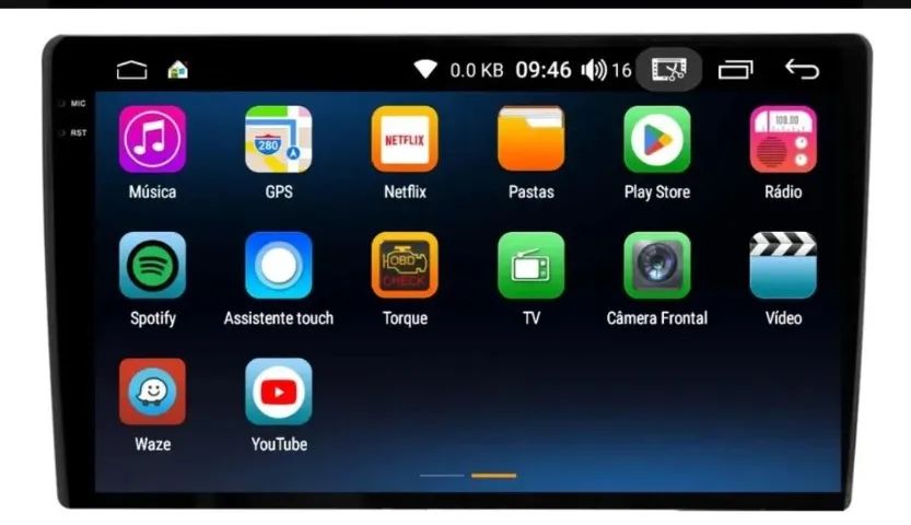 Multimídia Para Carro 9' Aikon Carplay  - Foto 5
