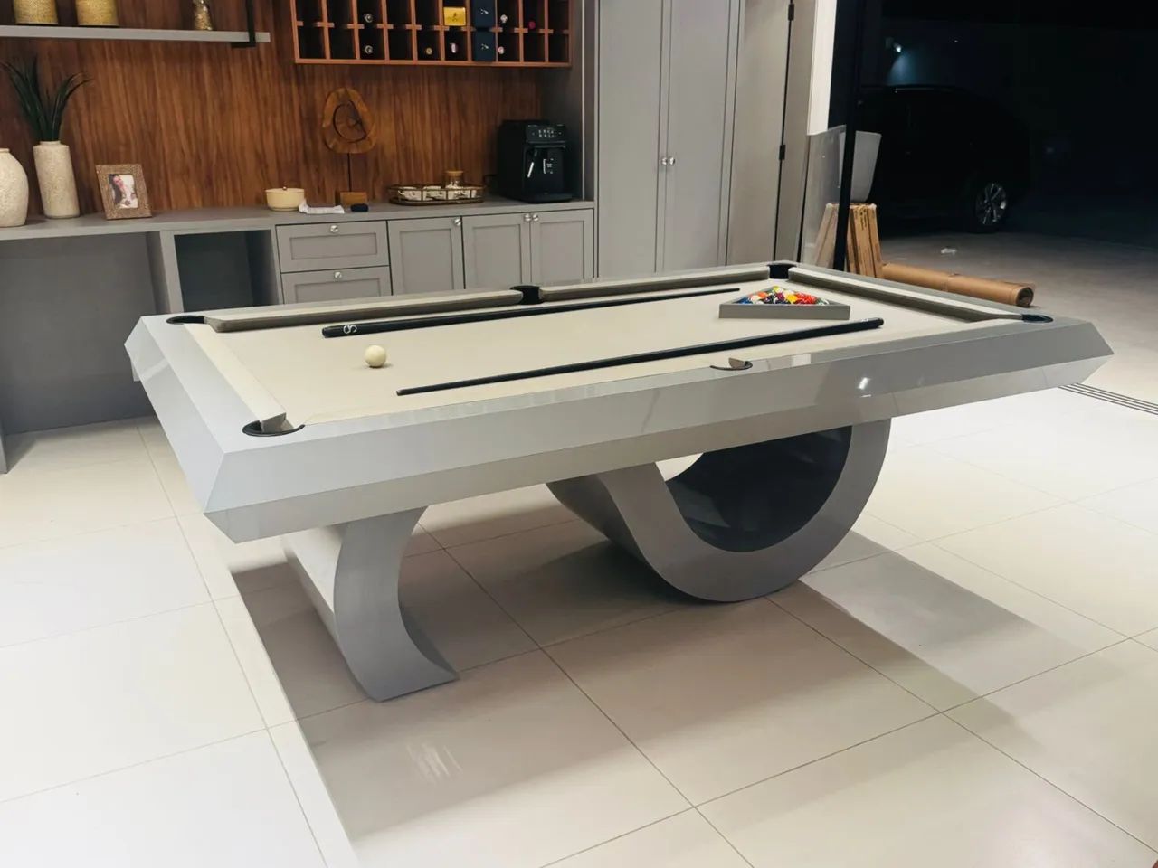 Sinuca + Jantar + Ping Pong Mesa 3 em 1 - Foto 4