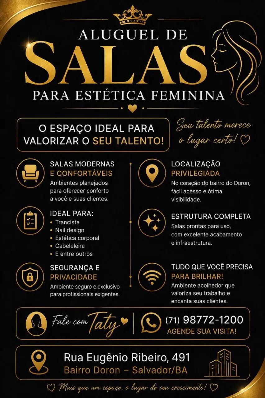 Aluguel de sala 