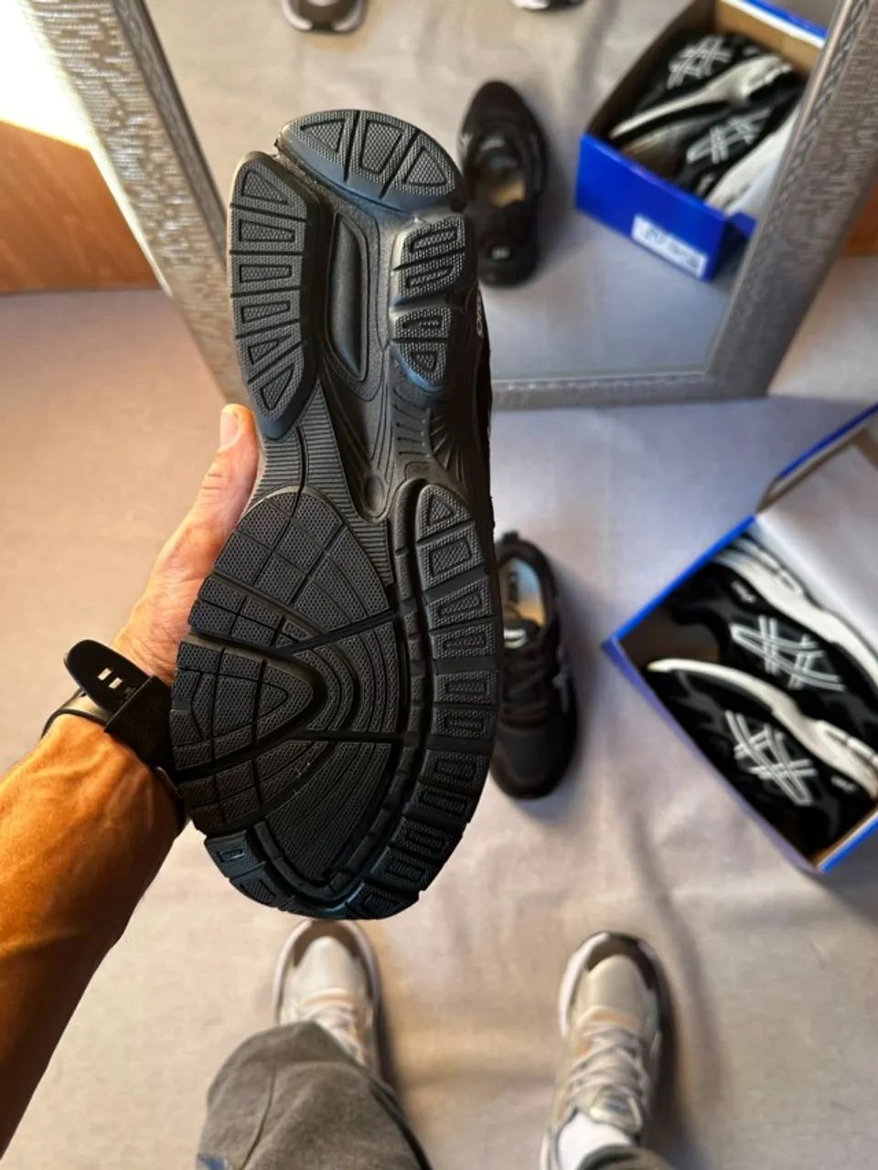Tênis Asics Gel-NYC All Black Masculino Importado Premium