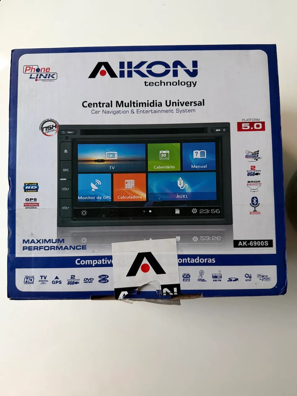 Multimídia Universal Aikon (Modelo AK-6900S). - Foto 2